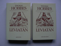 LEVIATÁN 1.-2. THOMAS HOBBES 1999 KÖNYV KIVÁLÓ ÁLLAPOTBAN 