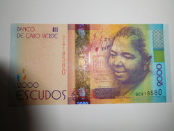 Cape Verde Islands 2000 escudos 2014 unc