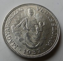 2 Pengő ezüst 1937 EF 2