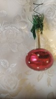 Gomba 7 cm karácsonyfa dísz