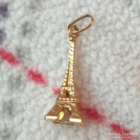 Eiffel-torony arany medál 18K