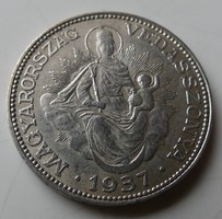 2 Pengő ezüst 1937 EF 3