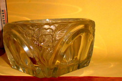Polished bowl carved on an antique sheet - heavy piece