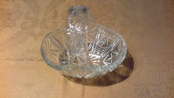Retro glass basket for sale