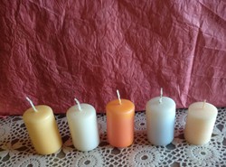 Cylinder candle several colors 40*50 mm, recommend!