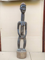 Antik patinás afrika afrikai Baule népcsoport fa szobor Elefántcsontpart Gyűjteményi ritkaság