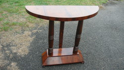 Art-Decó konzol asztal, felújítva