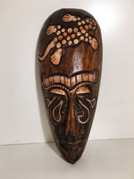 Kézzel faragott afrikai fa maszk