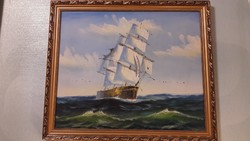 Hajós festmény 