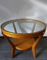 Art deco cafe table (j. Halabala)