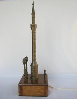 Réz minaret lámpa
