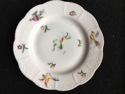 HEREND-madaras ,papagájos szendvicses tányérka-különleges!