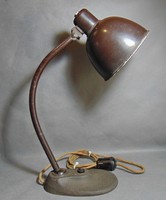1940 -es évek egyszerű asztali lámpa , olvasólámpa , műhelylámpa  