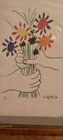 Pablo Picasso-Le Bouquet Lithograph