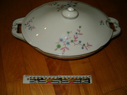 nagyméretű porcelán levesestál tálaló edény forte vagy mi használt KIÁRUSÍTÁS 1 forintról talán régi