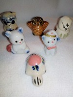 Apró, mini porcelán figurák, állatkák