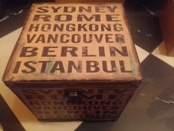 Vintage tàroló doboz
