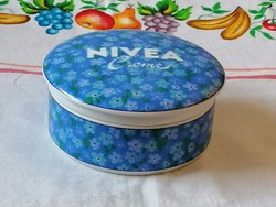 Hollóházi NIVEA retro tégely, bonbonier vagy ékszertartó porcelán doboz