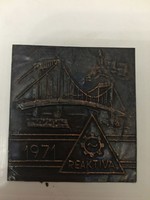 Elizabeth Bridge - reactive - mini electroplating from 1971