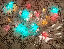 Christmas tree light string in the shape of a lotus flower, recommend!
