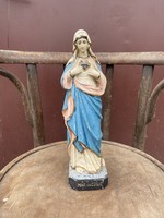 Mária szíve gipsz szobor 