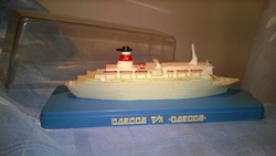 Retro Ogyessza hajómodell  dobozában