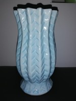 Zsolnay alapmázas-kék nagy váza 23 cm