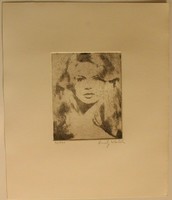 Andy Warhol pazar rézkarca Brigitte Bardotról! Leárazáskor nincs felezőajánlat!