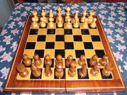 Fa sakk + blackgammon 33x33cm
