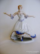 Fine Porcelain. Táncoló Balerina. Hibátlan állapotban!