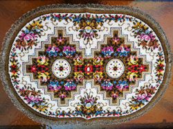 OLD GOBELIN TABLECLOTH