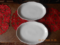 Zsolnay porcelán barokk sültes, húsos, pecsenyés tál