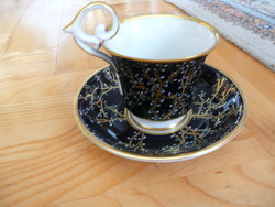 Pirken Hammer kávés csésze porcelán_Czechoslovakia_jelzett_számozott Kobalt  kávéscsésze