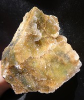 Természetes Krómkalcedon ásvány, nyers gyűjteményi mintadarab. 41 gramm
