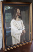 Jézus Pilátus előtt fénykép, nyomat, képkivágás