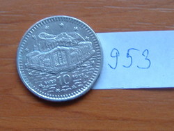 GIBRALTÁR 10 PENCE 1993 AA,  (Euro Port) #953