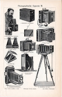 Fényképészet, fényképezőgép III. és IV., egyszínű nyomat 1906, német, eredeti, fénykép, fotó, kamera