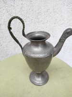 Antique Oil Jug, Figurative Oil Jug with Bell-shaped Spout! Coffee Jug