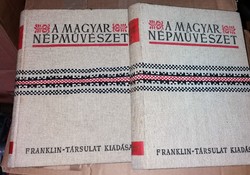 A Magyar Népművészet Ortutay Franklin Társulat 1-2 Kötet