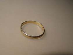 Sima arany karikagyűrű