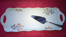Symptomatic mcp cake tray with handles - without cake spatula