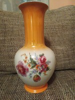 Zsolnay lüszteres virágmintás váza