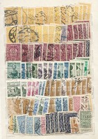 100 db korai osztrák bélyeg a monarchiától a köztársaságig korona kosztüm stb KIÁRUSÍTÁS 1 forintról