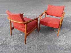 Mid century design cseh fotel párban