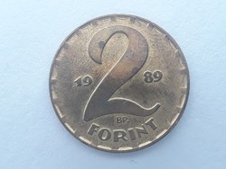 2 Forint 1989 Magyar Népköztársaság Ft érme eladó