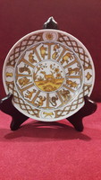 Kínai horoszkópos porcelán tányér