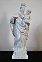 Csodás Herendi szobor. Mária a kis Jézussal. Tökéletes, hibátlan állapot, 24 cm.