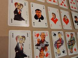 Antall kormány politikus römi kártya 1991 évből, 55 db, hibátlan, hiánytalan