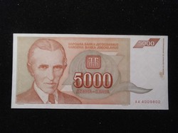 Gyönyörű 5000 Dínár 