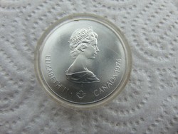 Kanada ezüst 5 dollár 1974  